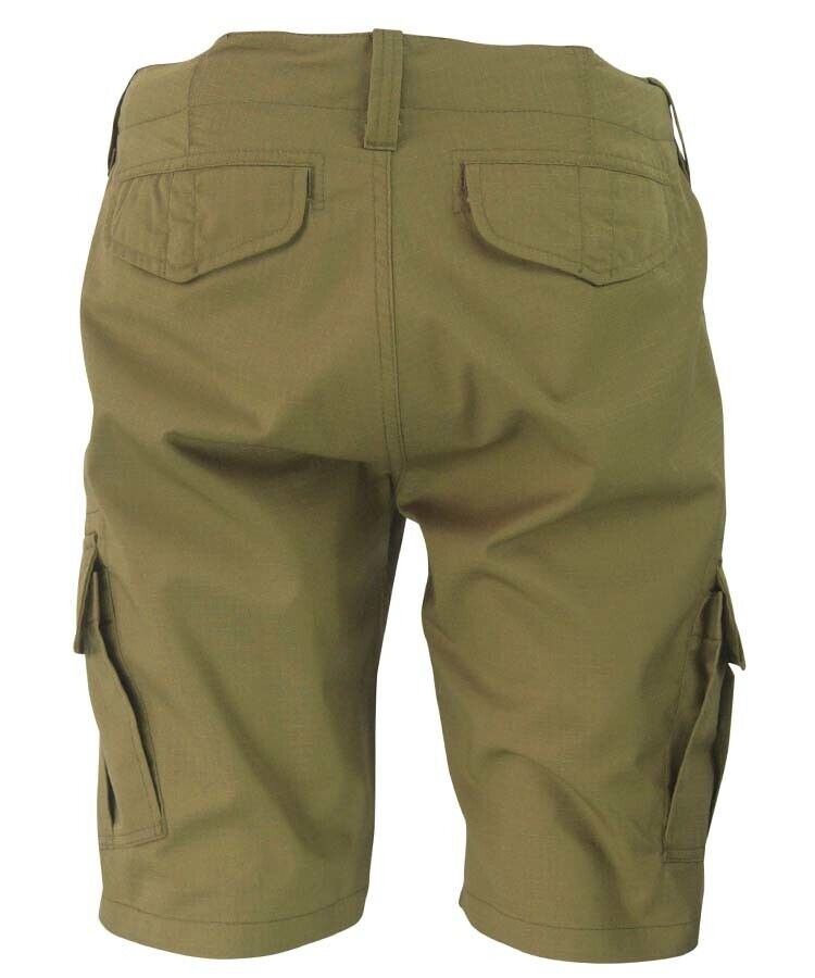 KOMBAT TACTICAL MENS MILITARY COMBAT CARGO SHORTS COYOTE