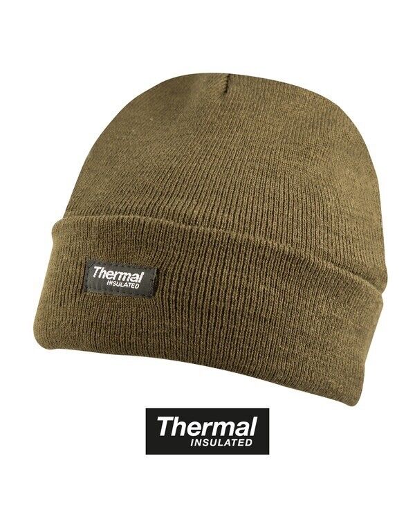 Kombat UK Thermal Insulated Bob Hat Olive Green Army Hat