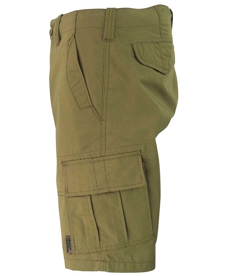 KOMBAT TACTICAL MENS MILITARY COMBAT CARGO SHORTS COYOTE