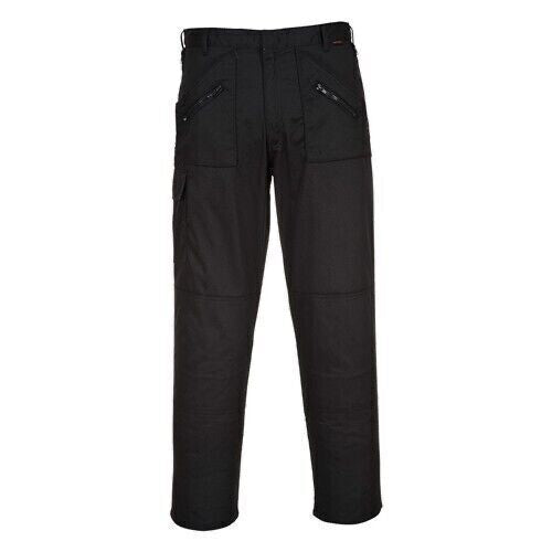 New Men's Multi Zip Pocket Hard Wearing Work Trousers Aerotec / Rockford