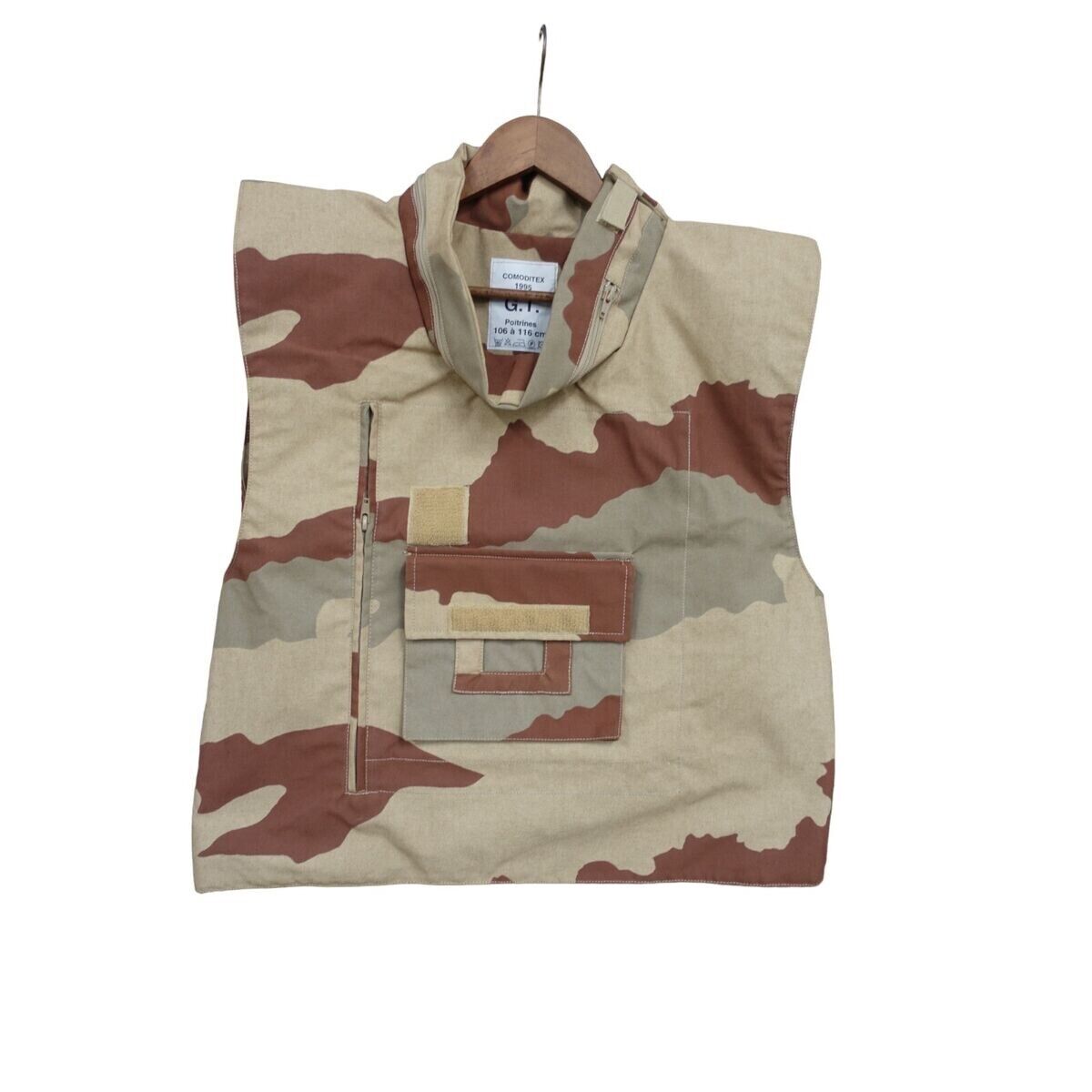 French Army Body Armour Cover Flak Vest Jacket Desert Camo