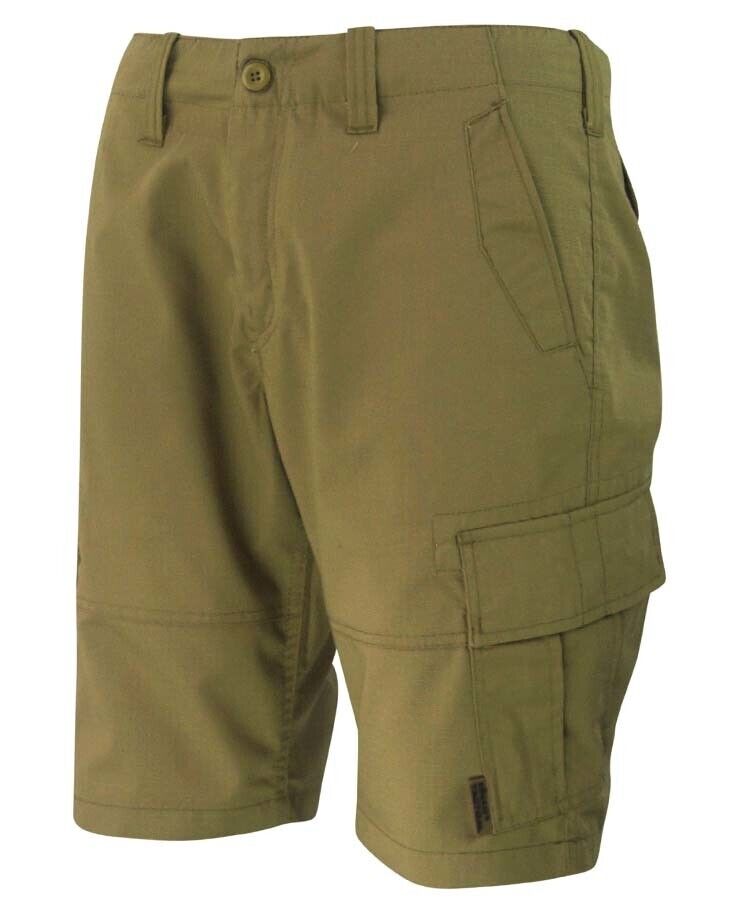 KOMBAT TACTICAL MENS MILITARY COMBAT CARGO SHORTS COYOTE