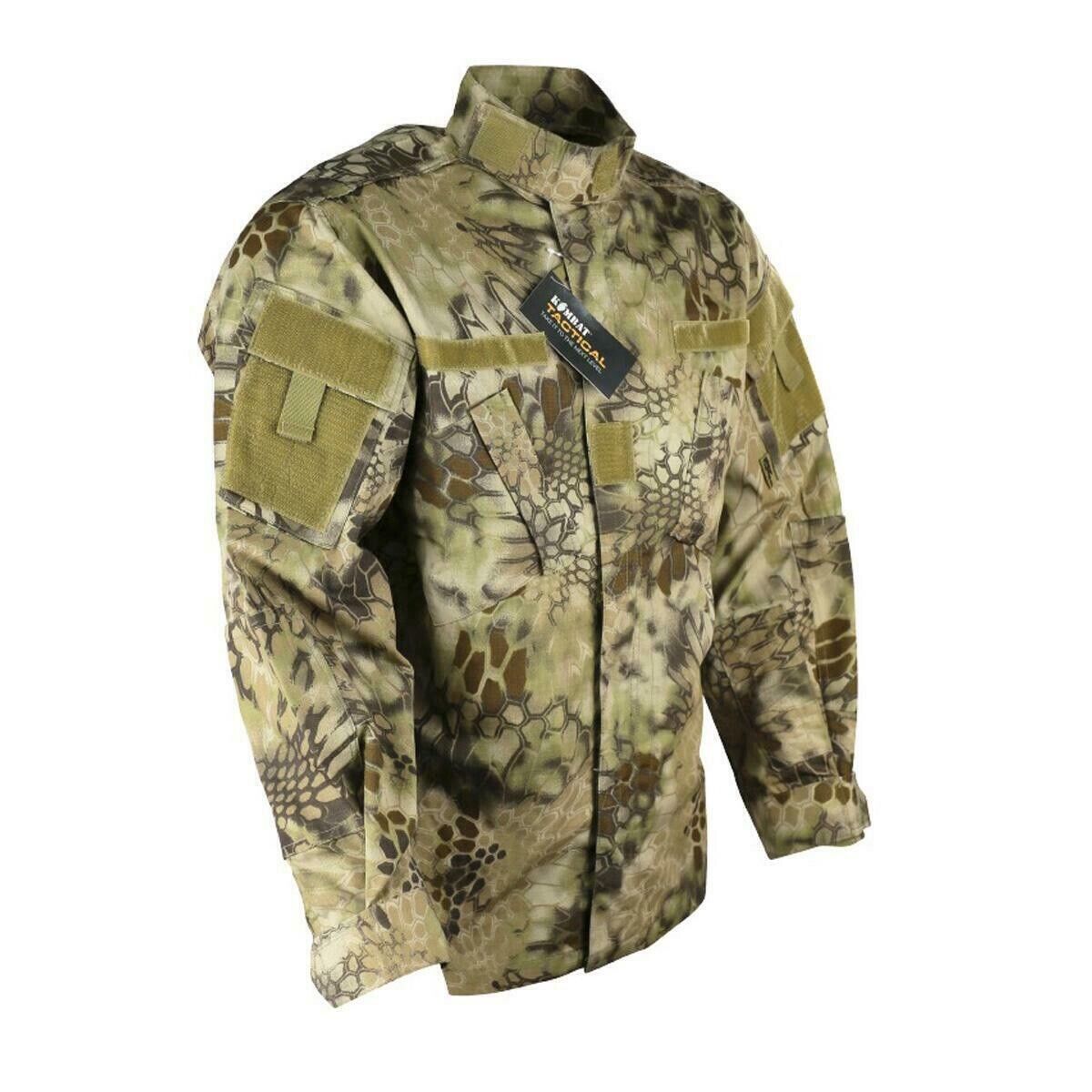 Kombat UK Tactical ACU Shirt Camo Mens