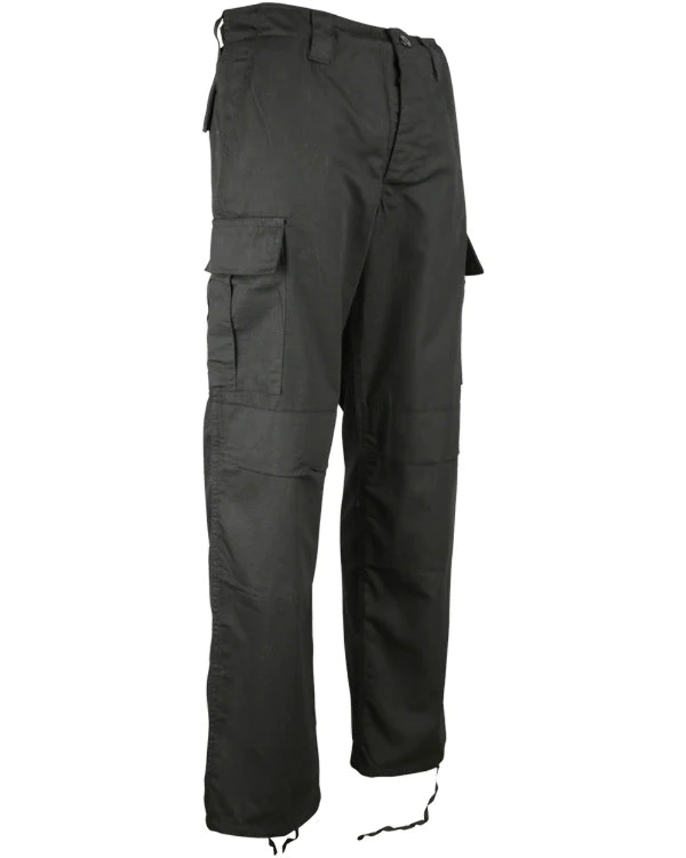 Kombat UK M65 Ripstop Trousers - Black Military Army Style 38"