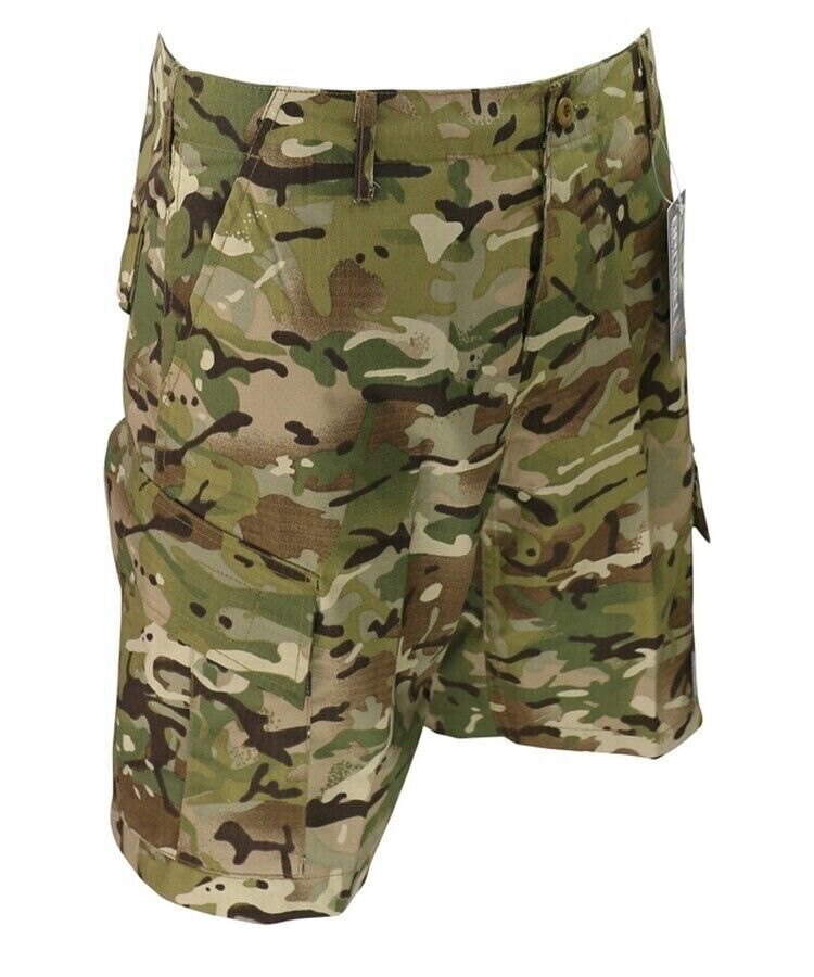 KOMBAT UK ACU Shorts Camouflage Men's Tactical Army Style TERRAIN PATTERN