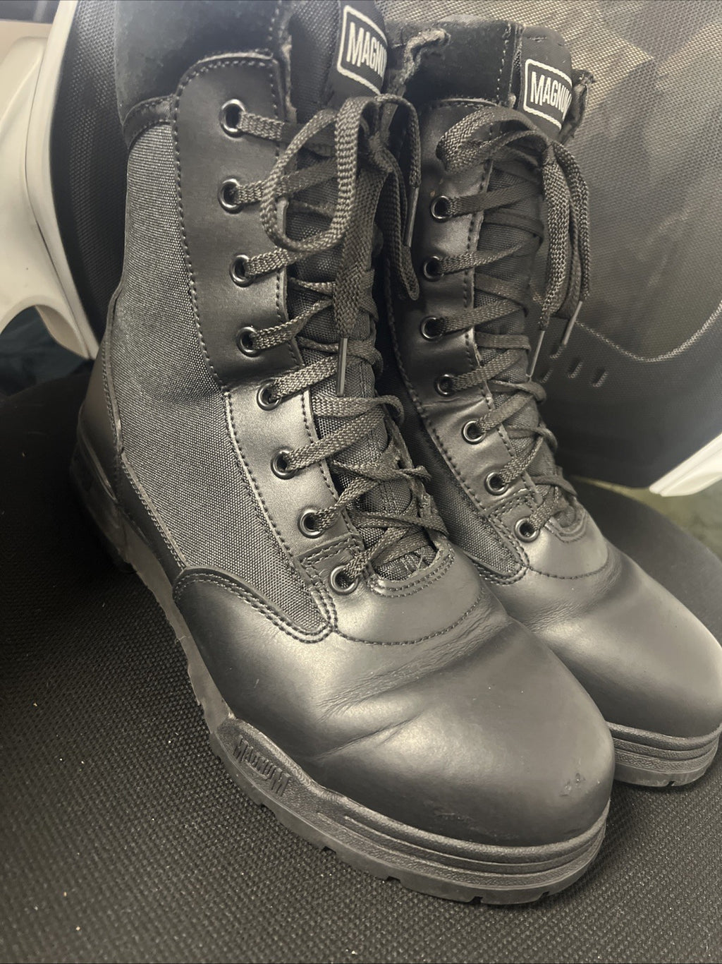 Magnum Classic Boots Uniform Boots Leather Nylon durable UK 9 SG