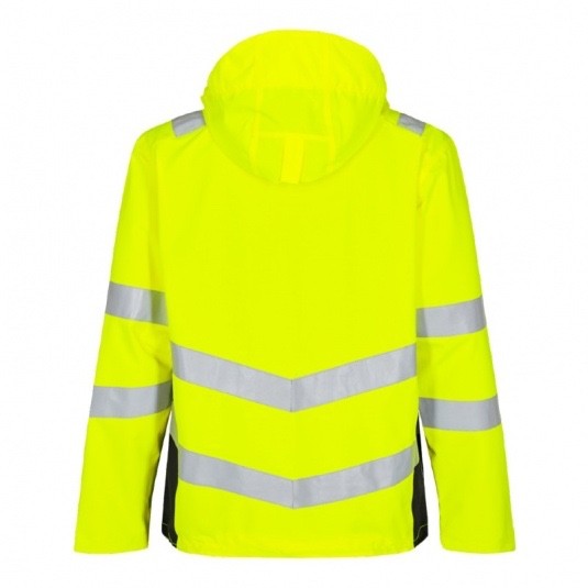 Engel Hi-Vis Waterproof Jacket (Hi-Vis Yellow/ Navy) Safety Work  MEDIUM NEW
