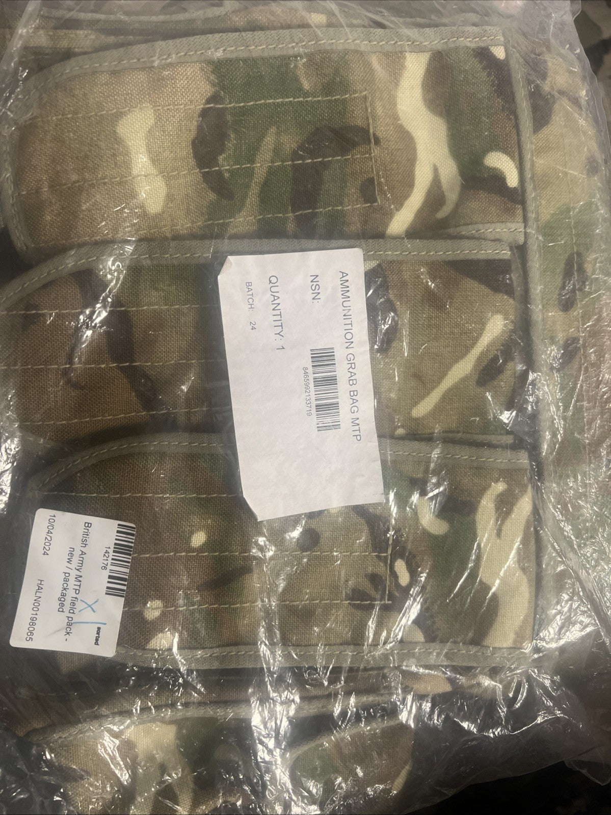 MTP British Army Issue Ammunition Grab Bag New In Pack