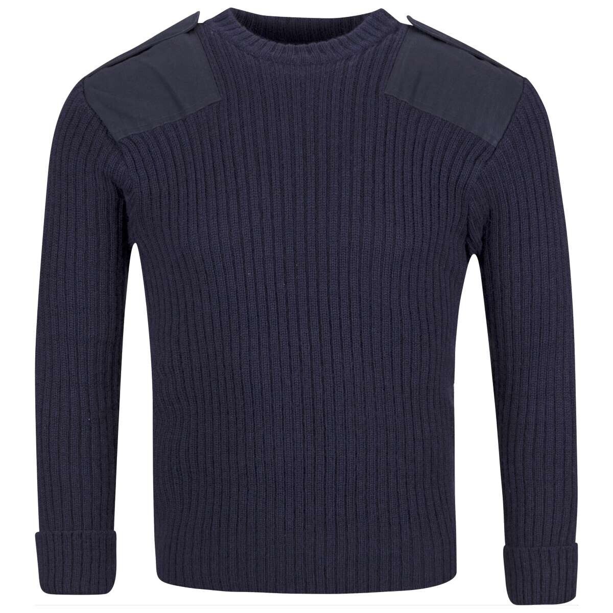 GENUINE BRITISH ROYAL NAVY CREW ROUND NECK JUMPER