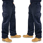 New Mens Work Wear Trousers Combat Cargo Pants Pockets Casual Bottoms