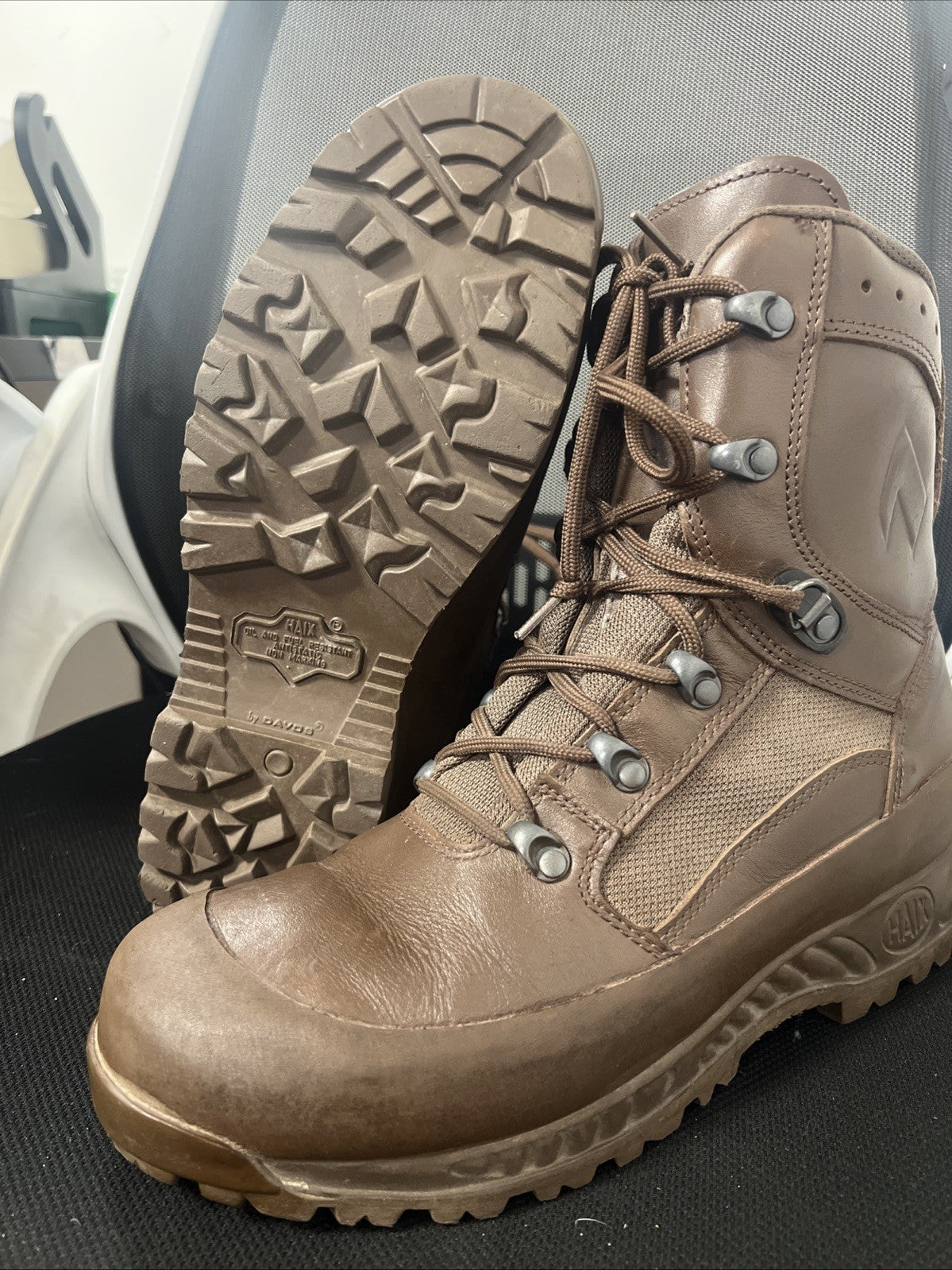 British Army Haix High Liability Combat Boots - Female UK SIZE 8