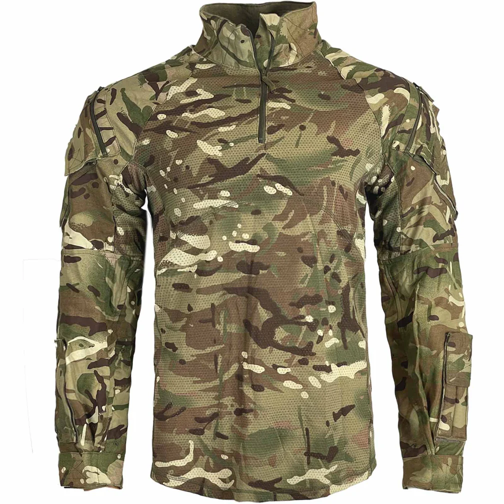 British Army RAF Air Crew UBACS MTP Camo FR Combat Shirt