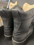 Genuine German Army Para Boots Black Surplus Leather Combat Military UK 8.5