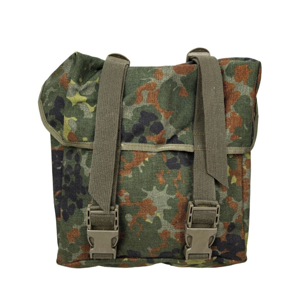 German Army Flecktarn Pouch Gas Mask Bag Respirator Pack