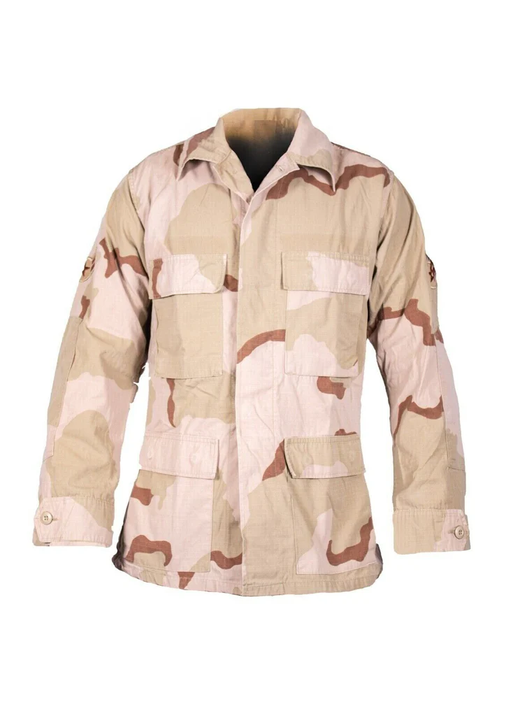 US Army Desert Tri Colour Camouflage Pattern Combat Shirt