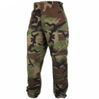 GENUINE US COMBAT TROUSERS MENS ARMY MILITARY PANTS WOODLAND CAMO