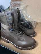 British Army YDS Kestrel Brown Leather Patrol Combat Boots - Women Size 8M