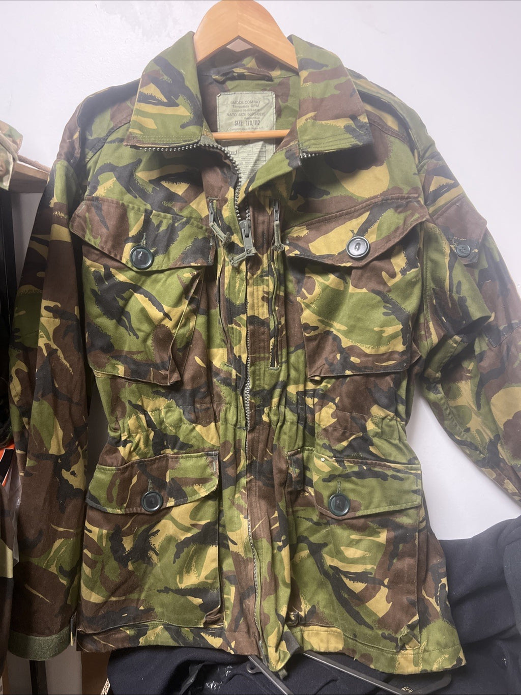 British Army Woodland DPM Temperate Combat Smock - Various Sizes