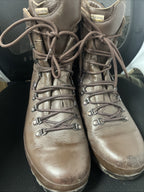 ALTBERG DEFENDER BOOTS - 12W , Brown Leather Defender Combat  British Army