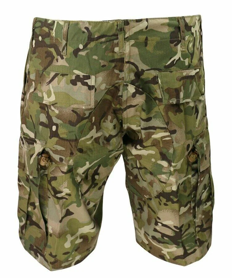 KOMBAT UK ACU Shorts Camouflage Men's Tactical Army Style TERRAIN PATTERN