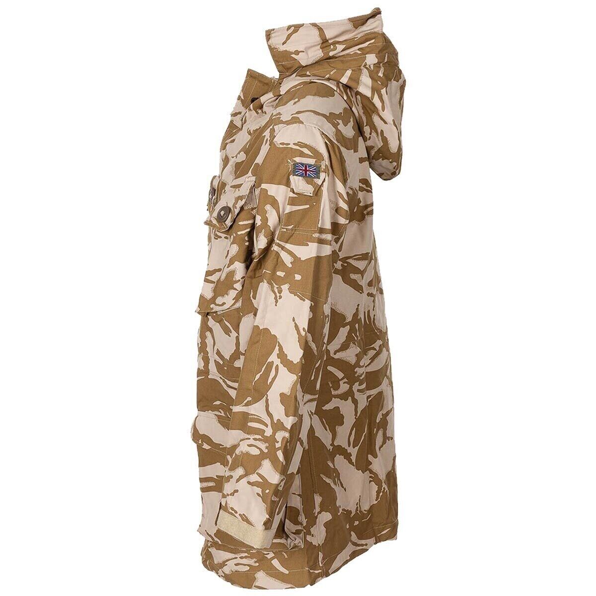 British Army Windproof Desert DPM Smock Camouflage Military Surplus Jacket