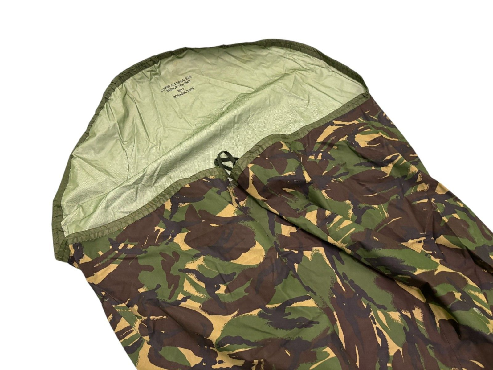 British Army Woodland DPM Bivi Sleeping Bag Cover Waterproof