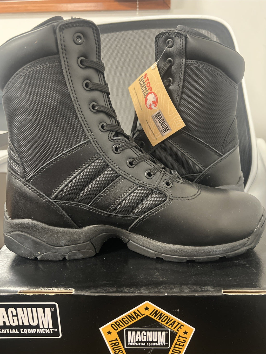Magnum Panther 8.0 Uniform Boots Non-Safety Tactical Combat Patrol UK 9