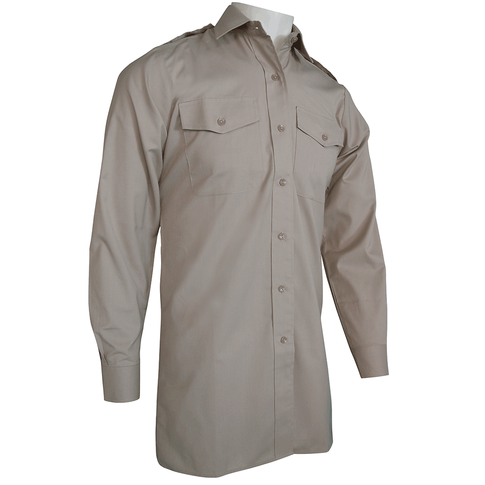 Mens Stone Shirt Long Sleeve British Military RAF Royal Marines