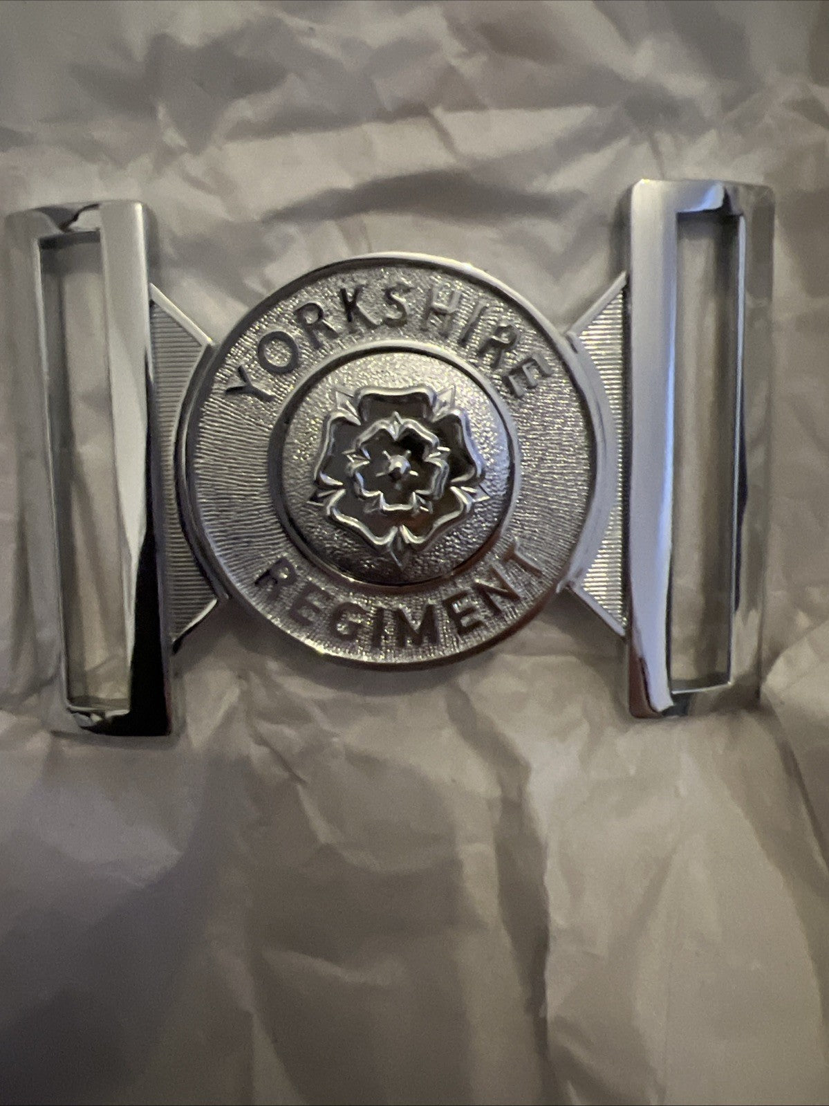 Genuine British Army Yorkshire Regiment Insignia Belt Buckle New