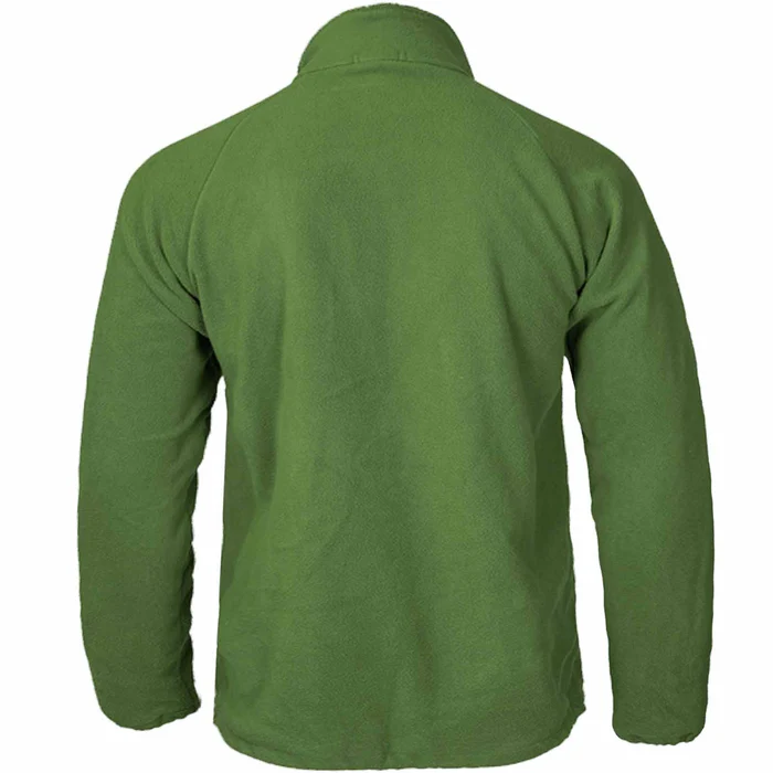 Olive Green Fleece with Collar British Army Surplus Thermal Cold Weather Jacket