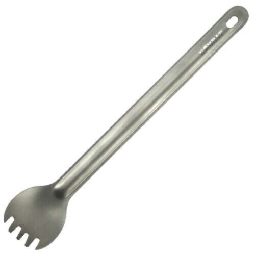 Army RATION PACK SPORK EXTRA LONG Titanium Fork Spoon CAMPING CADET