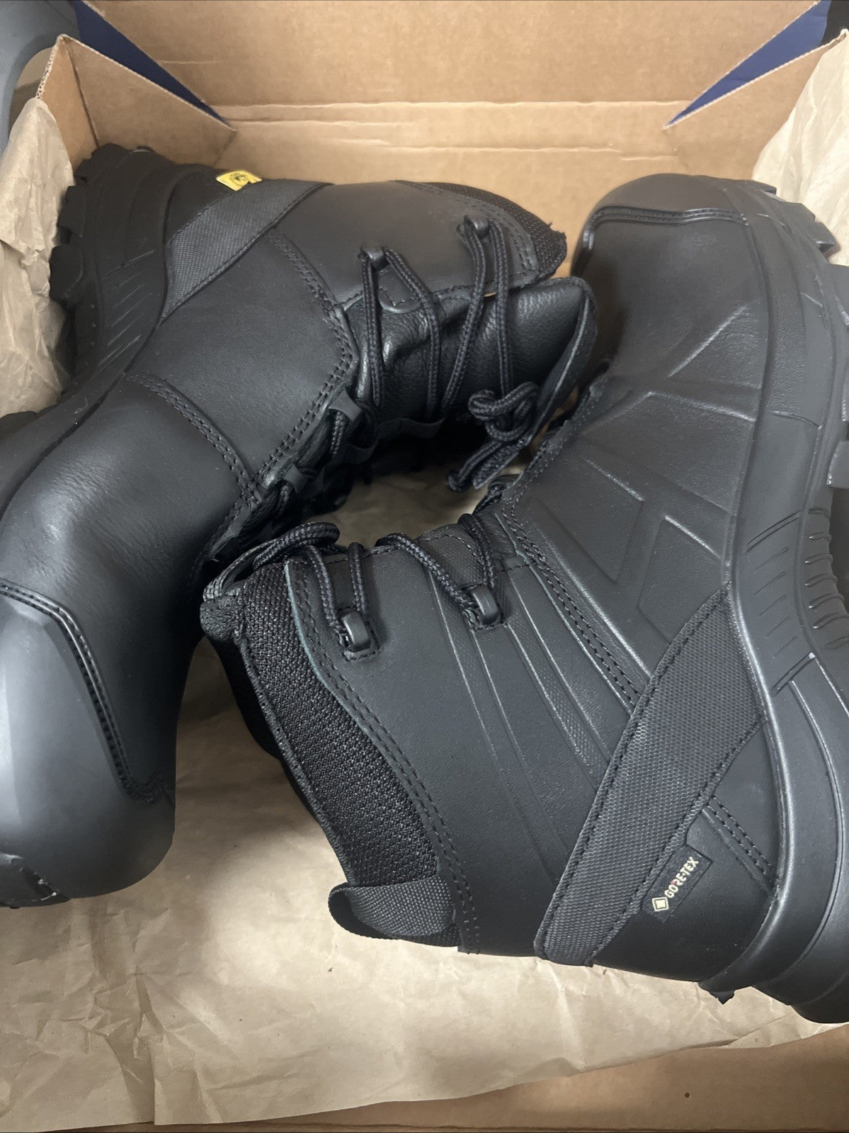 HAIX Black Eagle Safety 50 Mid Safety Boots Goretex UK 6