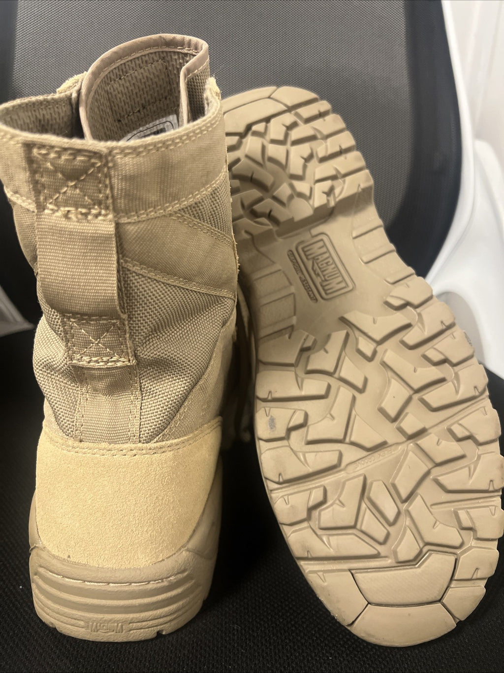 MAGNUM | Scorpion Desert Suede Tan Boots Combat British Army 7M