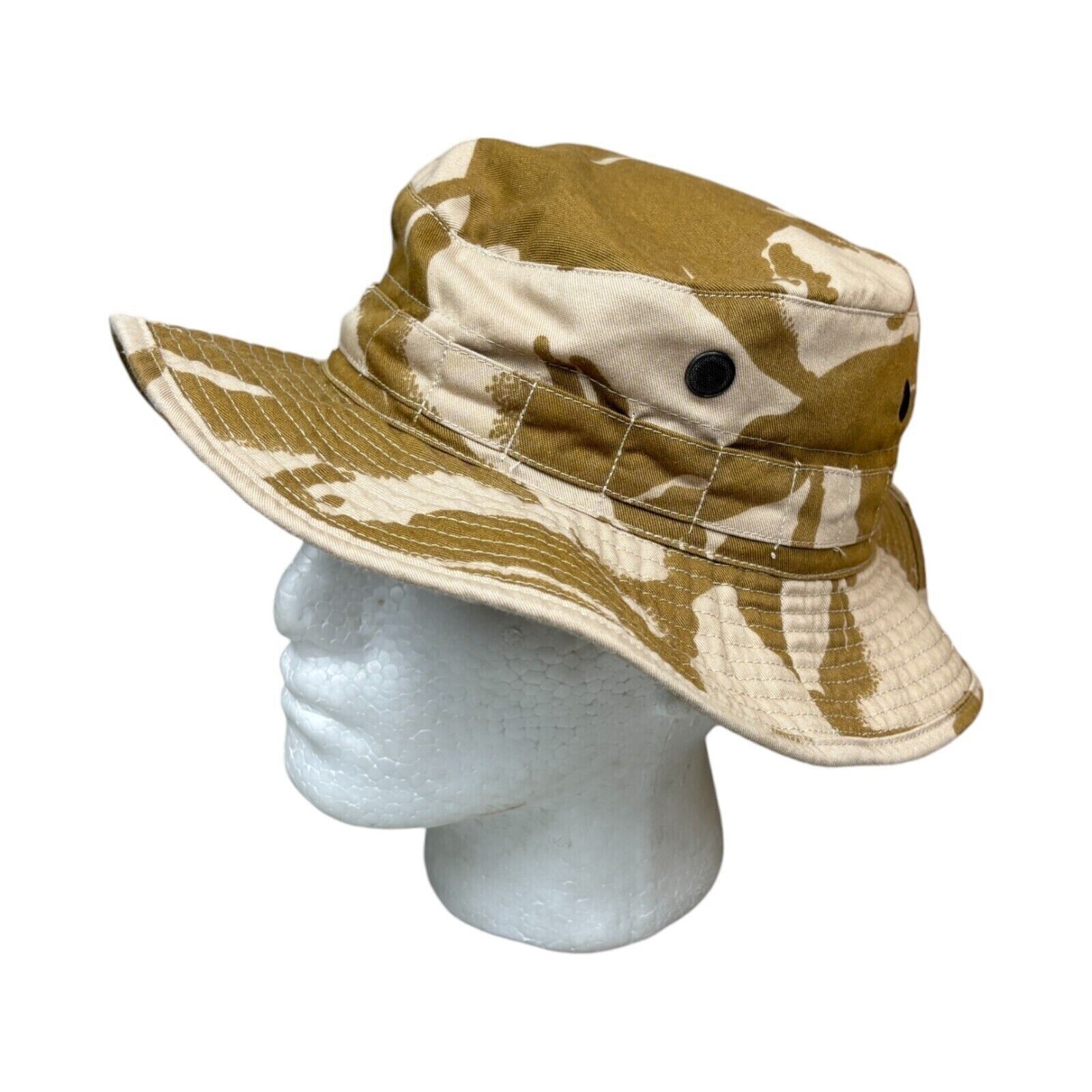 British Army Issue Desert DPM Hat Brimmed Camouflage Boonie Cap - Grade 1