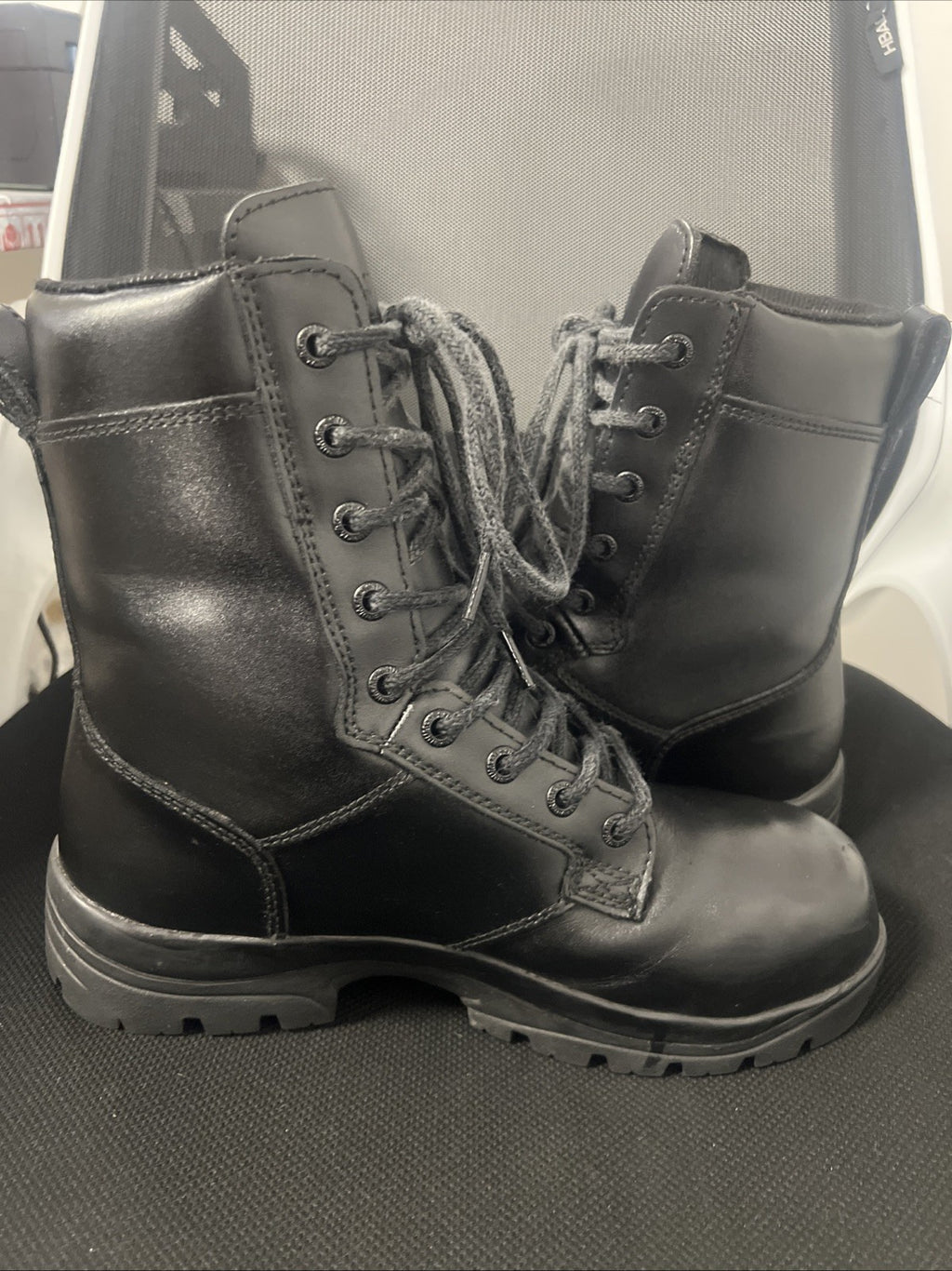 Magnum Boots Size 6 Men Vibram Elite Sheild Steel Toe Millitary Leather Army