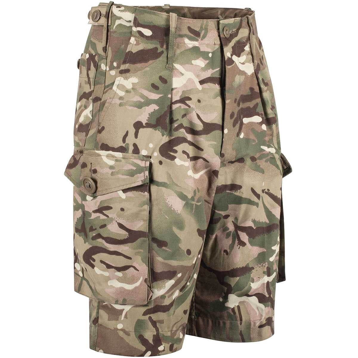 Genuine British Army MTP Combat ShortsCamouflage Multi Terrain PCS NEW