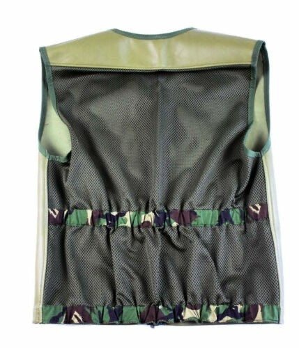 New British Army Leather Protective Combat Jerkin Gilet Vest  190/112  /  XL