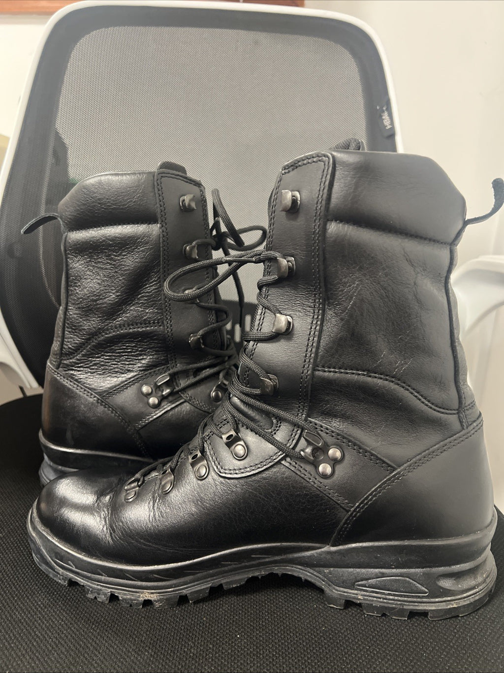 Altberg Sneeker Aqua Military Combat Boot - Black