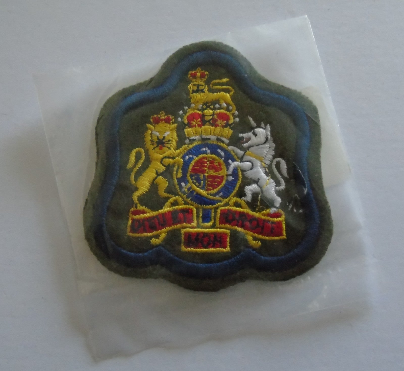 British Army Warrant Officer Class 1 Sleeve Badge Royal Signals