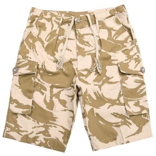 GENUINE BRITISH ARMY ISSUE DESERT DPM COMBAT SHORTS