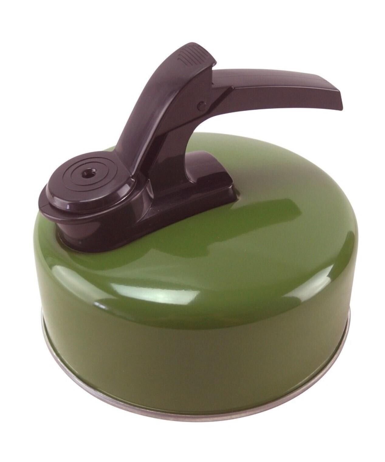Kombat UK Tactical 1L Whistling Kettle Army Olive Green