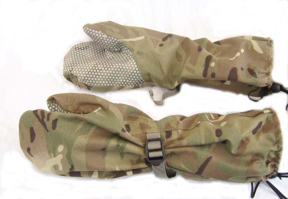 British Army MTP MVP Outer Mittens Waterproof Extreme Cold Weather