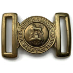 Royal Marines Corps Interlocking Marine Brass Belt Buckle