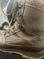 British Army Haix Brown High Liability Combat Boots. UK 7