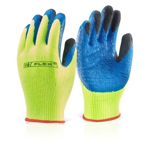 B-Flex Thermo Star Latex Coated Palm Gloves Size XL - XXL NEW