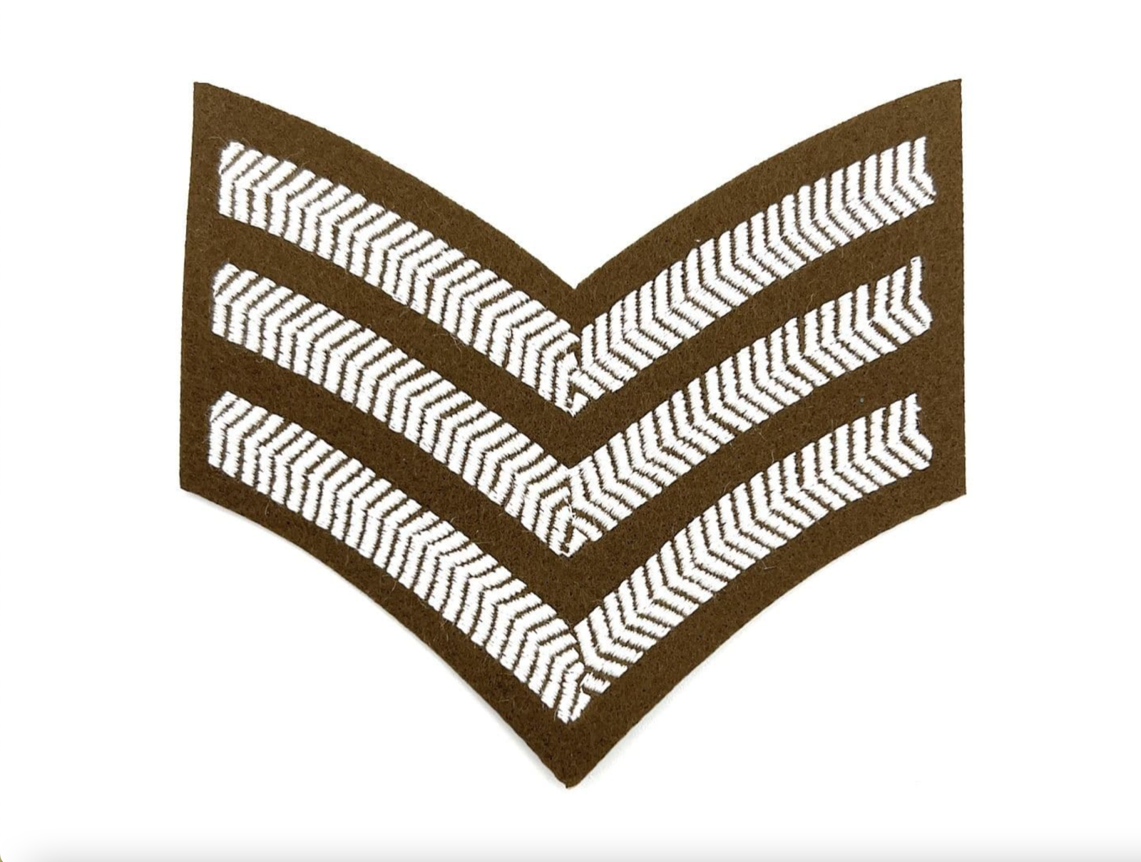 Rank Chevrons FAD British Military Insignia 3 Bar NEW