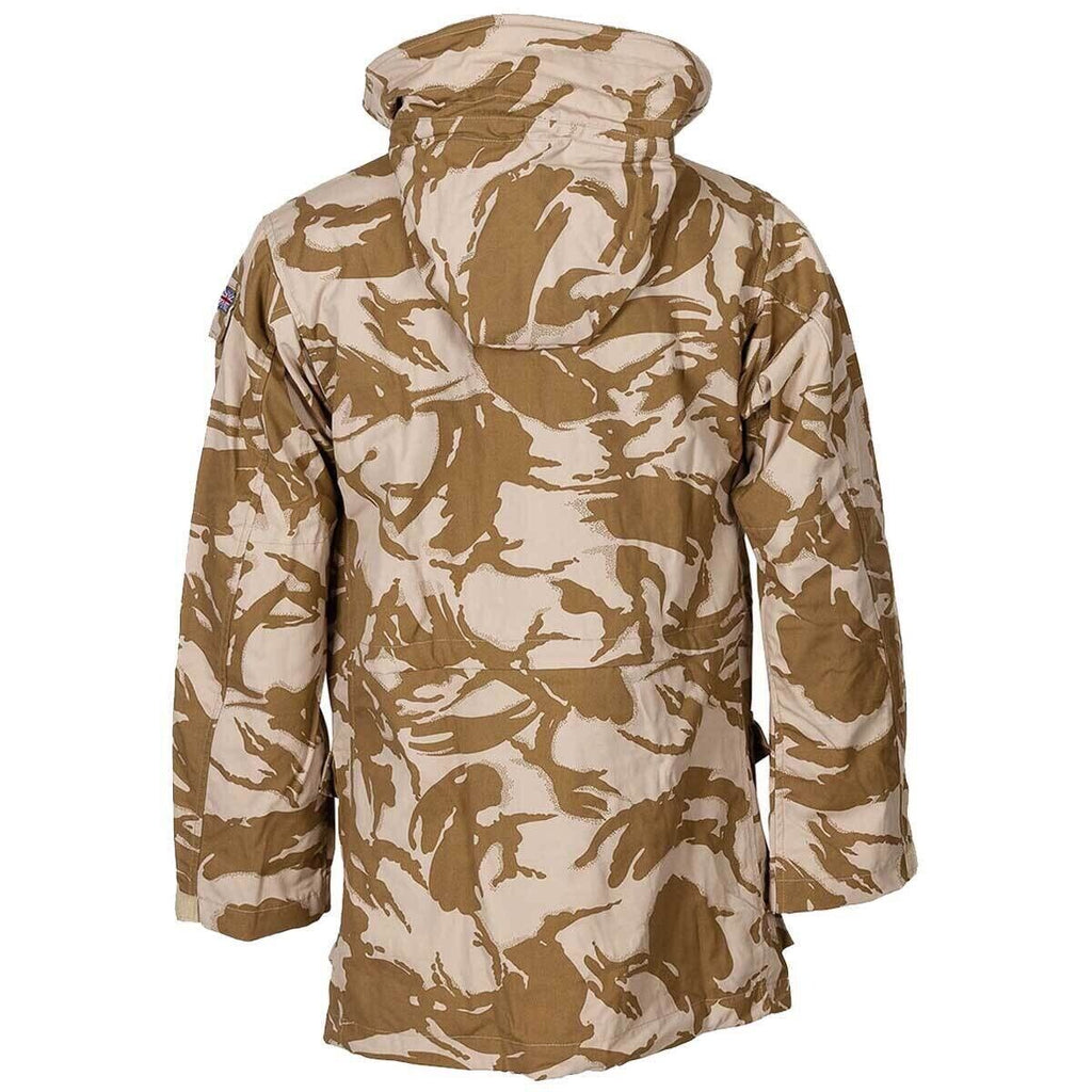 British Army Windproof Desert DPM Smock Camouflage Military Surplus Jacket