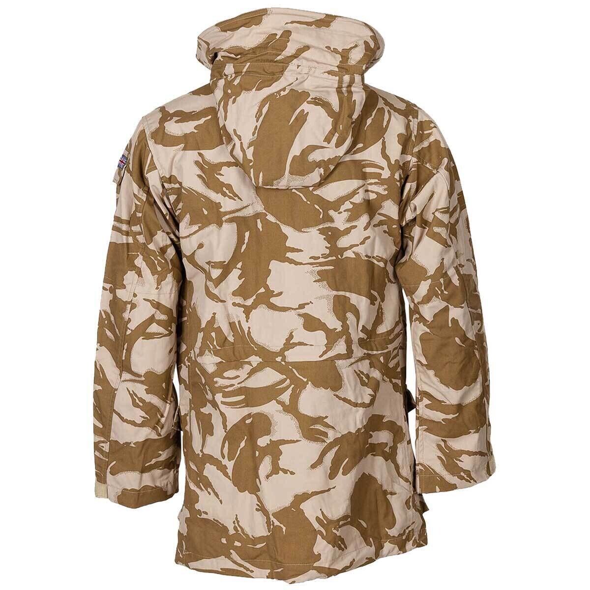 British Army Windproof Desert DPM Smock Camouflage Military Surplus Jacket