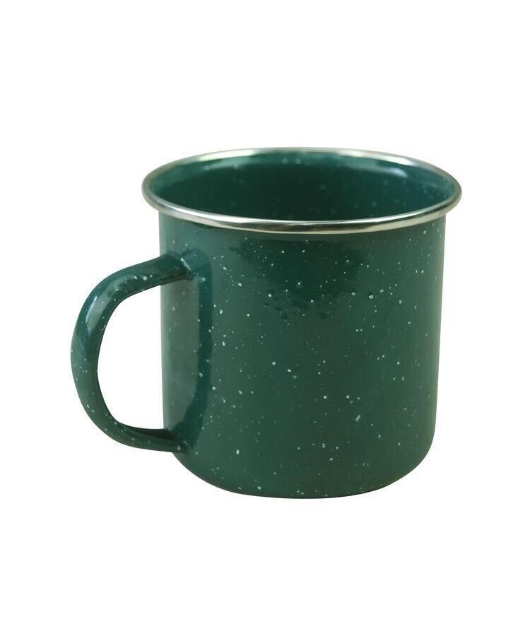 Kombat Uk Deluxe Enamel Mug Camping Tableware Hard-Wearing Picnic Cup