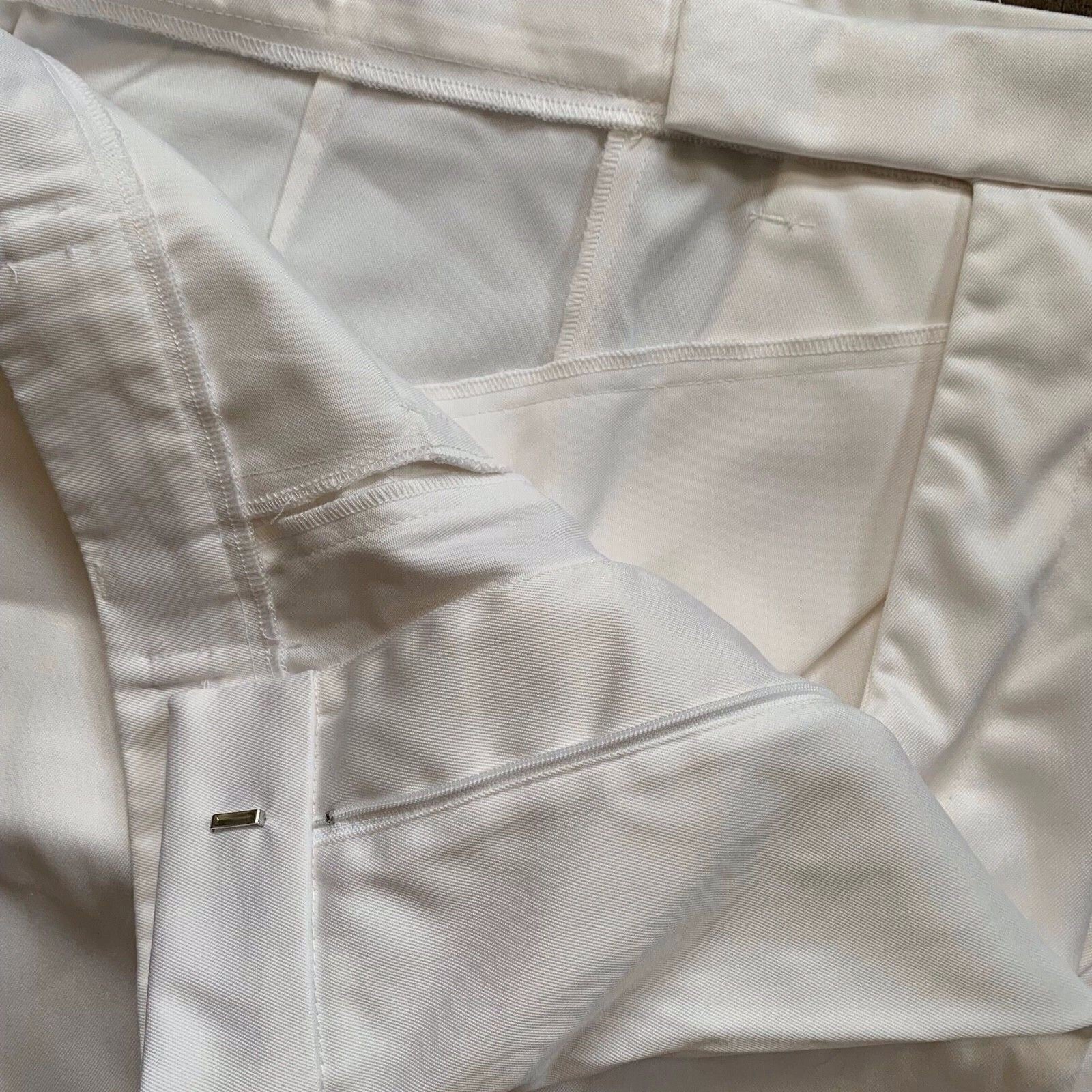 WHITE RN ROYAL NAVY NAVAL CLASS 2 DRESS TROUSERS - NEW